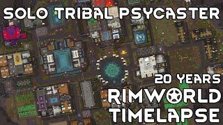 Rimworld Solo Tribal Psycaster Timelapse