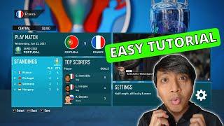 *NEW* How To Play Euro 2020 On Fifa 21 - Easy Step by Step Tutorial PC