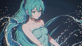 Hatsune Miku in water dress, AI generated video. Tested using Stable Diffusion and AnimateDiff.