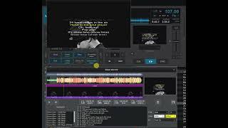 Quick test of using Virtual DJ 2023 Stems 2.0 together with the Lyrics feature in Video editor