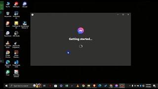 How to fix  ''Getting Started'' on Messenger desktop Problem | Loading Problem