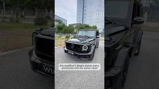 $25K Diesel G-Wagon Transformation: Purple Interior, Brabus Wheels & Night Edition Kit