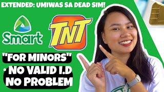 EXTENDED: HOW TO REGISTER SIM CARD FOR MINORS? | SMART/TNT | PHONE ONLY | FULL STEP BY STEP