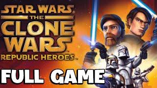 Star Wars: The Clone Wars Republic Heroes walkthrough【FULL GAME】| Longplay