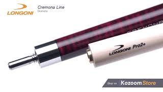 Longoni Granata Carom Billiard Cue Video Demonstration