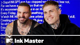 Tattoo-Challenge: Diogo und Gian gegen die Künstliche Intelligenz | Ink Master | MTV Deutschland
