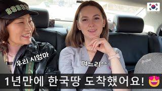 1년 만에 한국 시댁집 왔습니다! 시어머니표 집밥도 냠냠 먹었어요~ 