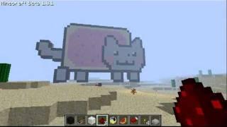 [[Minecraft]] Exploding Nyan Cat