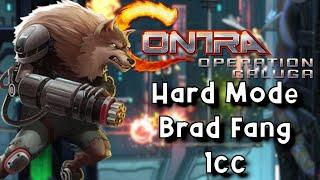 Contra Operation Galuga - 1cc w/ Brad Fang (Hard Mode, 1-Hit Kill, Contra 4 OST)