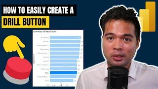 Create a DRILL BUTTON no code // How to Create a Dynamic Drill Button // Beginners Guide to Power BI