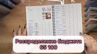 #14 Распределение бюджета по конвертам / Декабрь / 65100