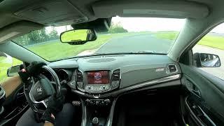 Holden Commodore/ SS races around NJMP lightning course