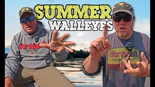15 Summer WALLEYE Tips (ft. Jason Mitchell & Brad Hawthorne & Nick Lindner)