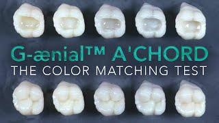 G-aenial A'CHORD – The Color Matching Test