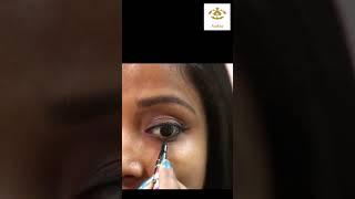 5 different eyeliner looks - Part 4 ll Easy pen eyeliner tutorial ll #shorts #shortsfeed #makeup