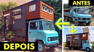 Time lapse - Construção artesanal motorhome, diy motor-casa sobre rodas (inicio ao fim)