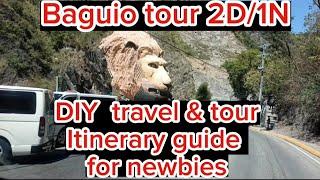 Baguio Tour 2D/1N Itinerary Guide for Newbies / Byahe At Gala