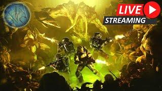 Building a FLOOD Firefight Diorama LIVE! Halo Mega Construx.