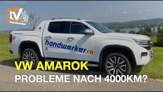 VW Amarok 2024 V6 Diesel Aventura - Probleme, Mängel nach 4000km?  Review handwerker.ch | Folge 108