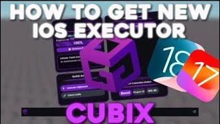 How To Get New IOS Executor Cubix for free! || 2024