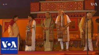 Bangladesh PM Hasina Visits Shantiniketan, Meets Modi