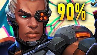 90% Damage Reduction Lex Slide! | Paladins