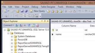 How to connect SQL server database with visual Studio C#