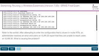 SRWE Final Exam Answers