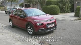 Rijles voor het autorijbewijs – mijnrijbewijsB.be – Keren in een smalle straat