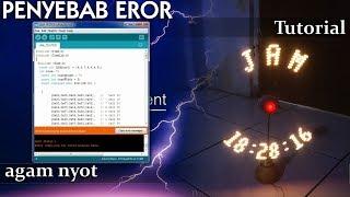 Penjelasan Terjadinya Error di Arduino pemula.