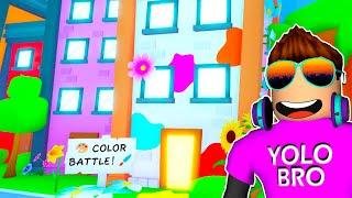 *COLOR BATTLE* ОБНОВЛЕНИЕ В PET SIMULATOR 99 В РОБЛОКС! ROBLOX