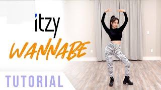 ITZY - 'WANNABE' Dance Tutorial (Explanation & Mirrored) | Ellen and Brian