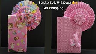 Cara Membungkus Kado | Cara Bungkus Kado Kotak Unik Kreatif | Hadiah | Gift Wrapping