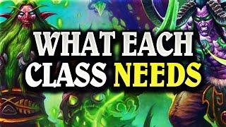 What Each Hearthstone Class Needs for Rotation