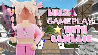 MM2 GAMEPLAY WITH LLXLLIE (Murder Mystery 2)