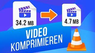 Videos mit VLC Media Player konvertieren | Videogröße ohne Qualitätsverlust komprimieren