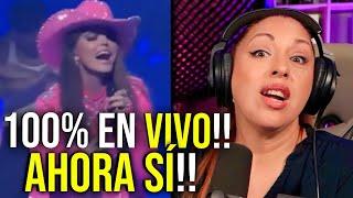 ANA BÁRBARA hace un VIVO en los BILLBOARD y me deja SIN PALABRAS | VOCAL COACH Reaction & Analysis