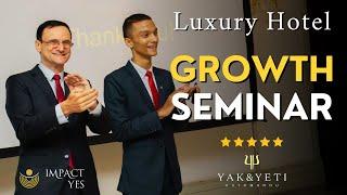 Luxury Hotel Training Seminar at Hotel Yak & Yeti | Impact Yes LLC