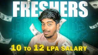 12LPA Salary IT Job as a Fresher Roadmap