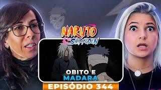 NARUTO SHIPPUDEN - EPISODIO 344: O passado de Obito! [REACT]