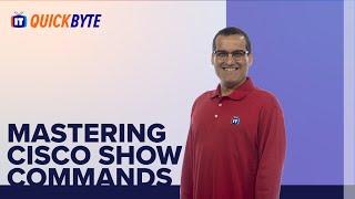 Mastering Cisco Show Commands | An ITProTV Quick Byte