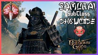 Samurai Fighter Subclass Mod Showcase BG3