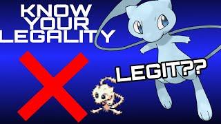 ALL POSSIBLE WAYS TO GET SHINY MEW! Is your traded shiny mew legit? | Pokemon - Know your legality