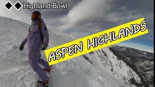 [Jan 2024] Hiking and shredding the Highland Bowl at Aspen Highlands