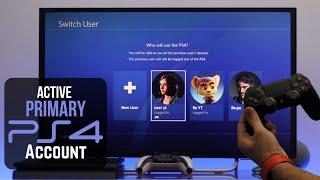 How to Activate Account as Primary on PS4!