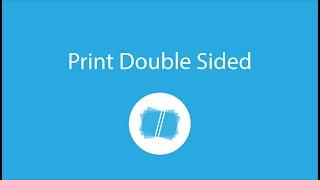 How to Print a Trial Bundle Double Sided