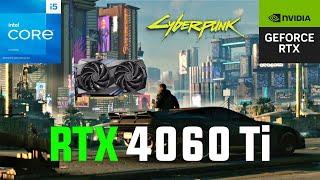 Cyberpunk 2077 RTX 4060 Ti (1080p,1440p,4K RayTracing DLSS)