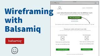 Wireframing for Beginners with Balsamiq Mockups  Modern Web Design