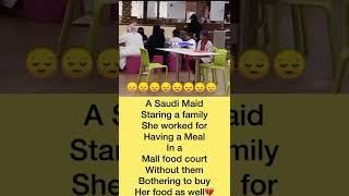 A Family in Saudi Arabia deny their maid even food