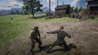 Red Dead Redemption 2 ARTHUR VS CHARLES 001